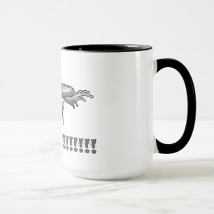 Caneca Café!!!!!!!!! Pulando o sapo, arte do lápis