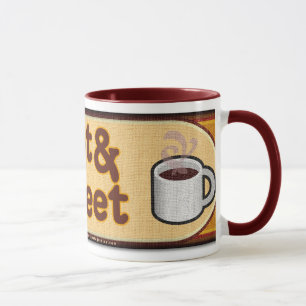 Caneca Café quente & doce