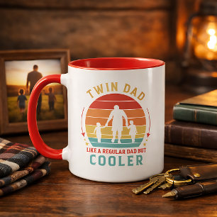 Caneca Café Retro Sunset com Pai Gêmeo
