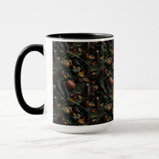 Caneca Café Sombrio Acadêmico Gótico e Cobertores