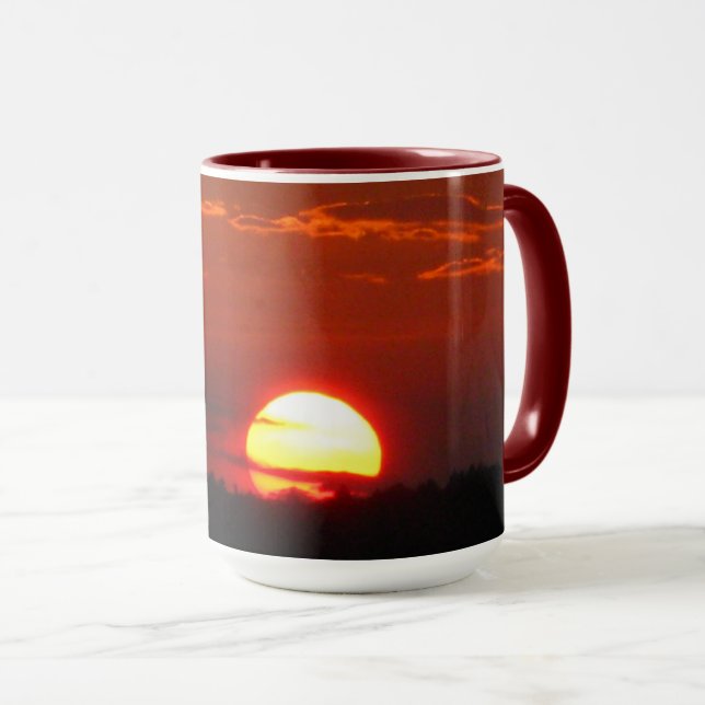 Caneca Café Sunrise (Frente Esquerda)