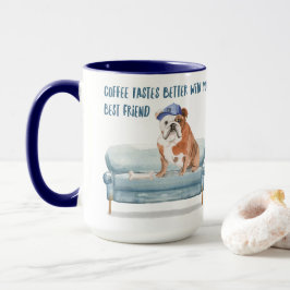 Caneca Café Tem Gosto Melhor. Edição em inglês