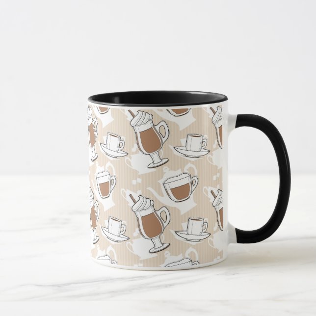 Caneca Café, teste padrão doce (Direita)