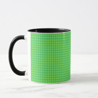 Caneca Café Xadrez Ginga Verde Brilhante