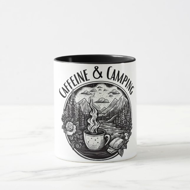 Caneca Cafeína & Acampamento (Centro)