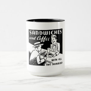 Caneca Cafetaria do vintage