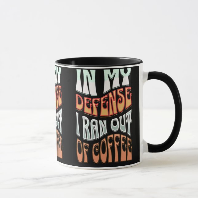 Caneca Caffeinated all Day (Direita)