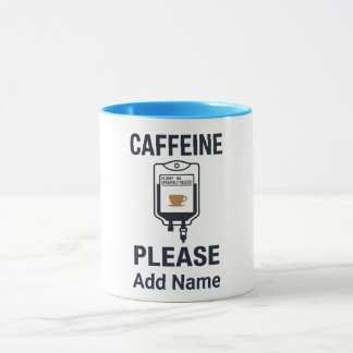 Caneca Caffeine IV Please · Nurse Humor