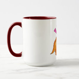 Caneca "Caffeine Queen: Tocando o Dia, Um Sip de cada Vez