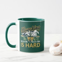 Caneca Caiaque Porque Ser Adulto É Difícil Feminino
