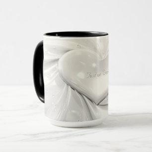 Caneca Cãibra Branca Elegante