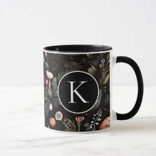 Caneca Caimento de Cogumelos Silvestres de Floresta de Aq