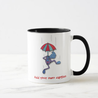 Caneca Caindo! Adicionar sua própria caneta de legenda