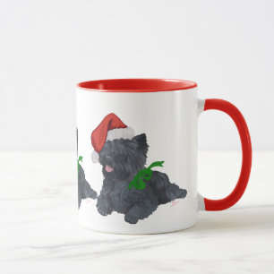 Caneca Cairn Terrier Christmas