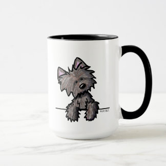 Caneca Cairn Terrier listrado