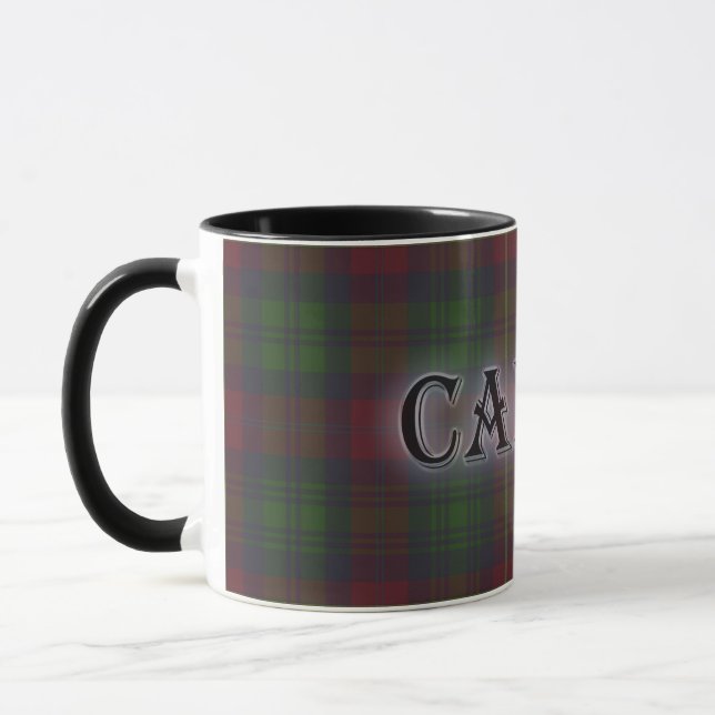 Caneca Cairns Tartan com o Sobrenome (Esquerda)