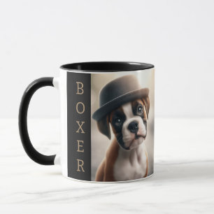 Caneca Caixa de Cachorro Fofo – Arte de Cachorro Elegante