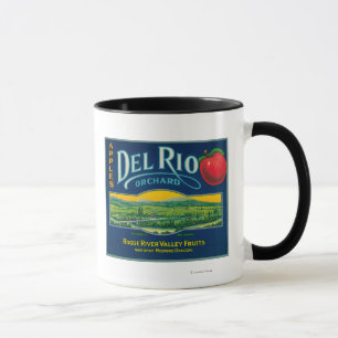 Caneca Caixa LabelMedford de Del Rio Apple, OU