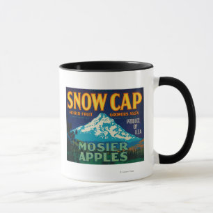 Caneca Caixa LabelMosier de Apple do boné da neve, OU