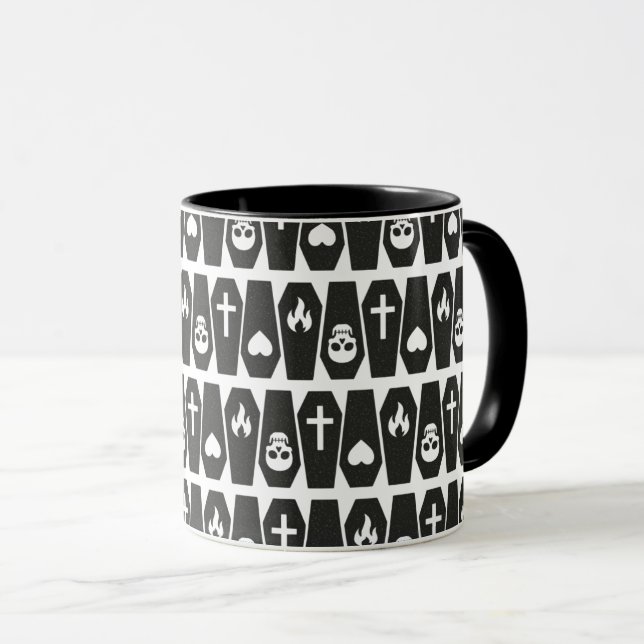 Caneca Caixões (Frente Esquerda)