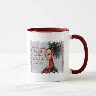 Caneca "calcinhas grandes da menina "