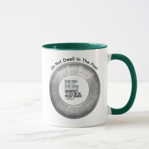 Caneca Calendário 2026 Buda Não Habite no Passado