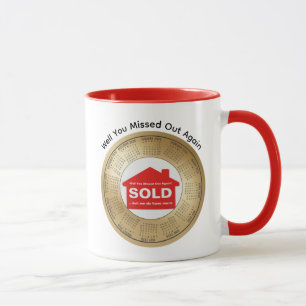 Caneca Calendário de Café de Imóveis 2026