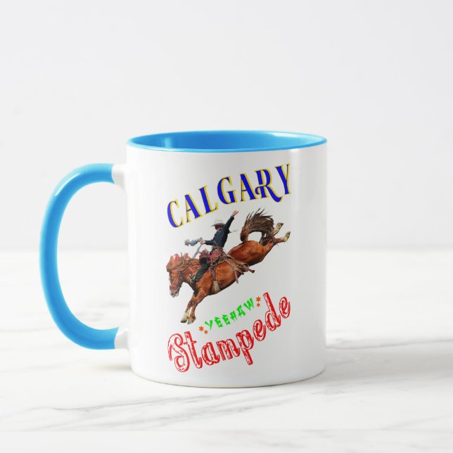 Caneca Calgary Yeehaw Stampede (Esquerda)