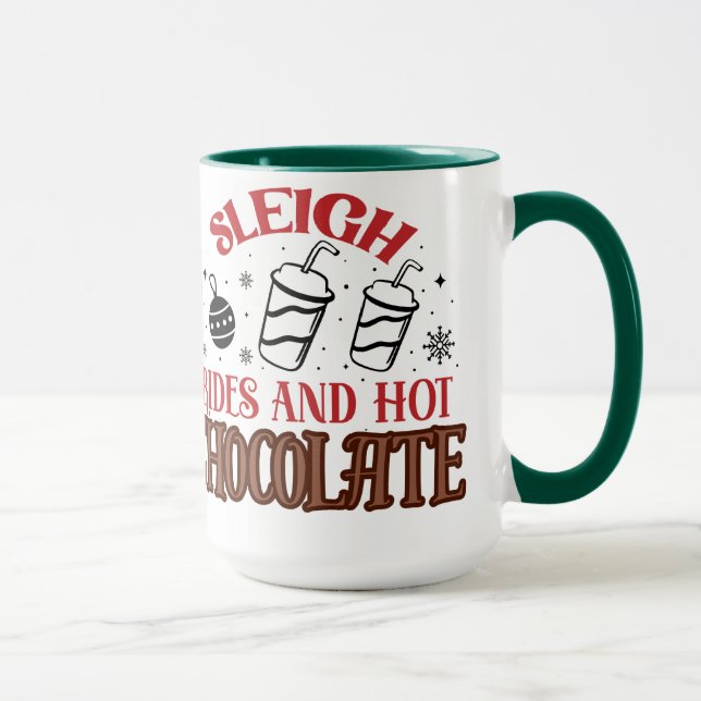 Caneca Calhas e chocolate quente (Direita)