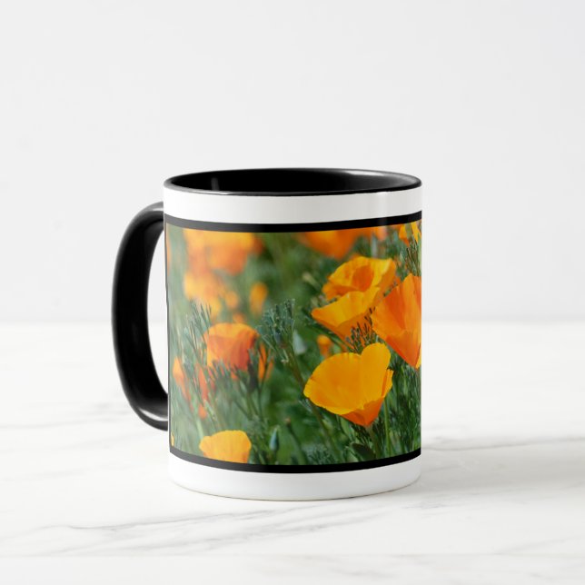 Caneca California Poppy Mug (Frente Esquerda)