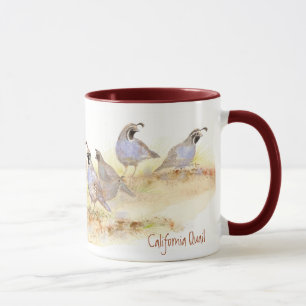 Caneca California Quail Mug