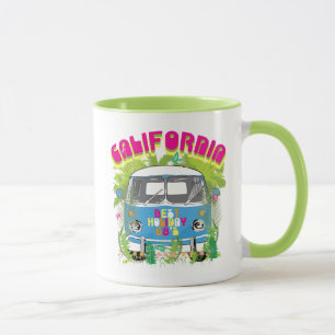 Caneca Califórnia que surfa Van