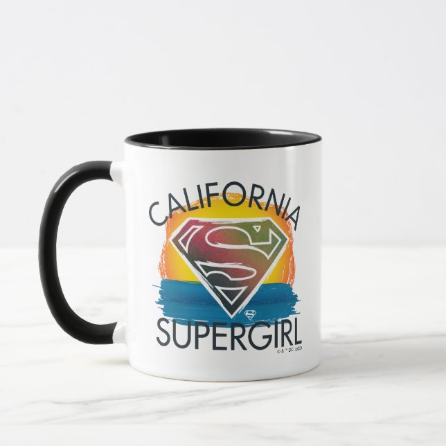 Caneca California Supergirl Sunset Graphic (Esquerda)