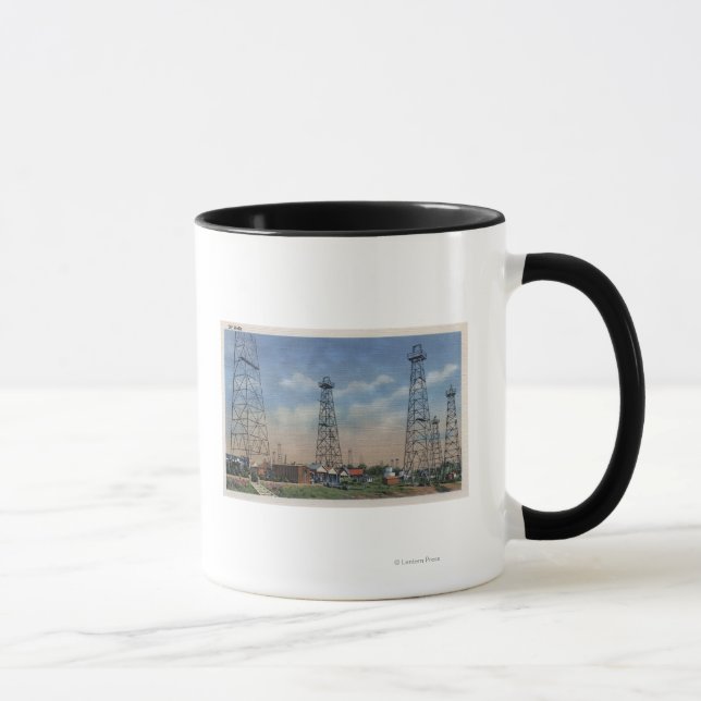 Caneca CaliforniaView de Oil Wells (Direita)