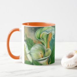 Caneca Calla Lily Flowers Mug