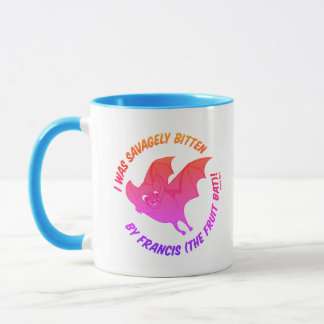 Caneca Cama de Design de cor Francis exclusivo (Bat da Fr