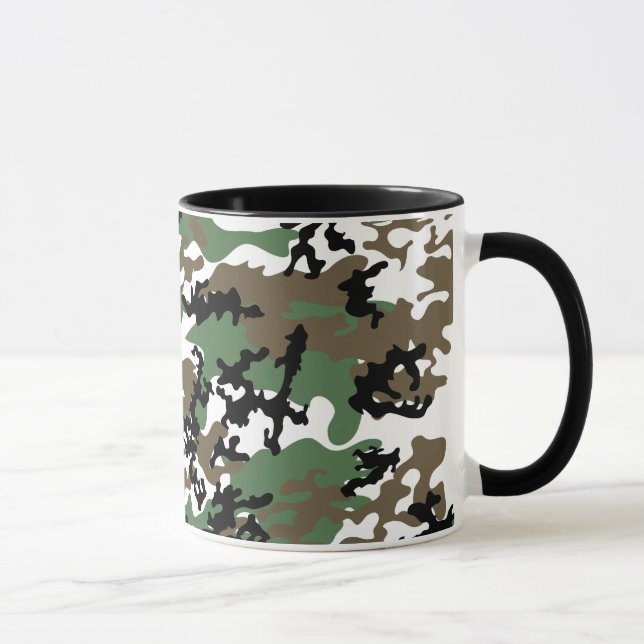 Caneca Cama de Vidro da Selva de Concreto (Direita)