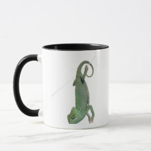 Caneca Camaleão encoberto novo, calyptratus do Chamaeleo