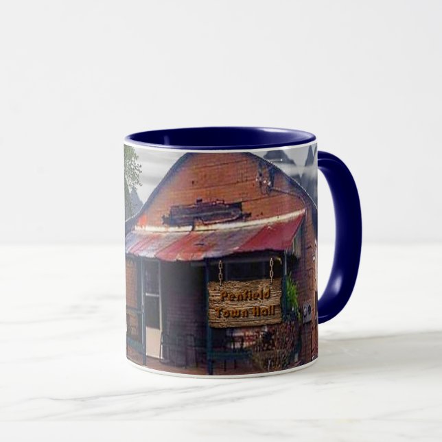 Caneca Câmara Municipal de Penfield (Frente Esquerda)