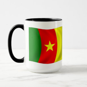 Caneca Camarões Flag Mug