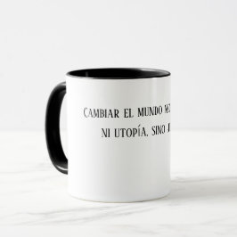 Caneca Cambiar el mundo
