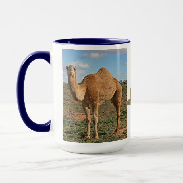 Caneca Camel Desert Médio Oriente Paz Amor Natureza Desti (Esquerda)