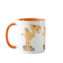 Camelo de Cartoon Bonito Sorridente