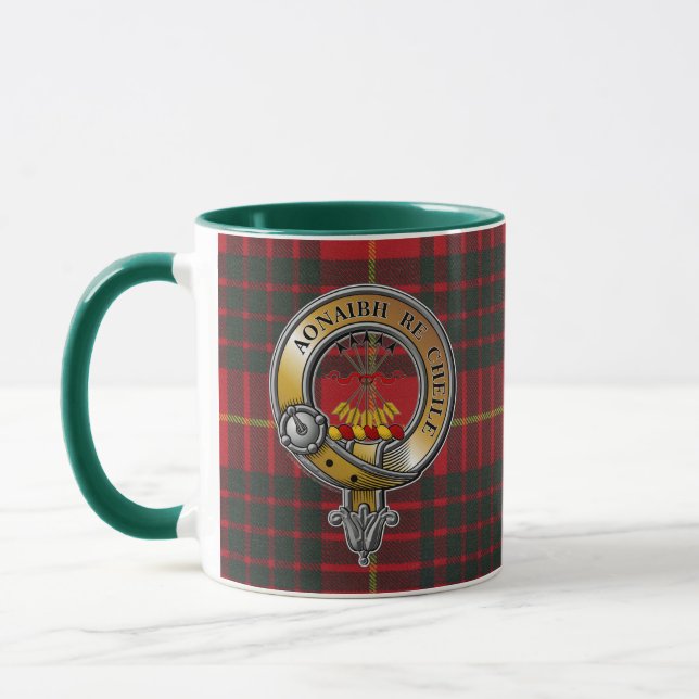 Caneca Cameron Tartan & Crachá (Esquerda)