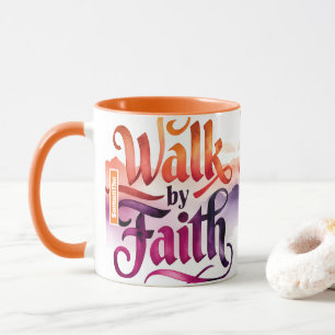 Caneca Caminhada Personalizada Por Faith Christian