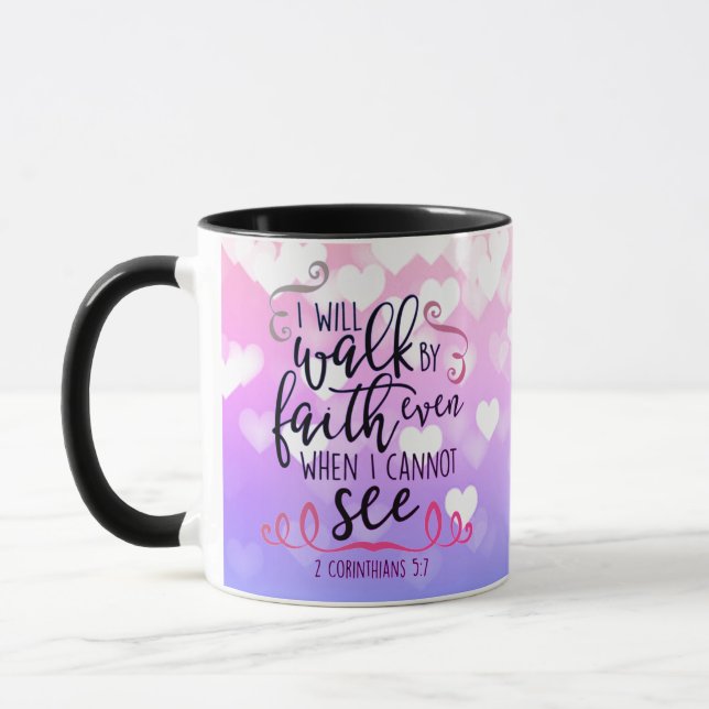 Caneca Caminhada por Faith Mug (Esquerda)