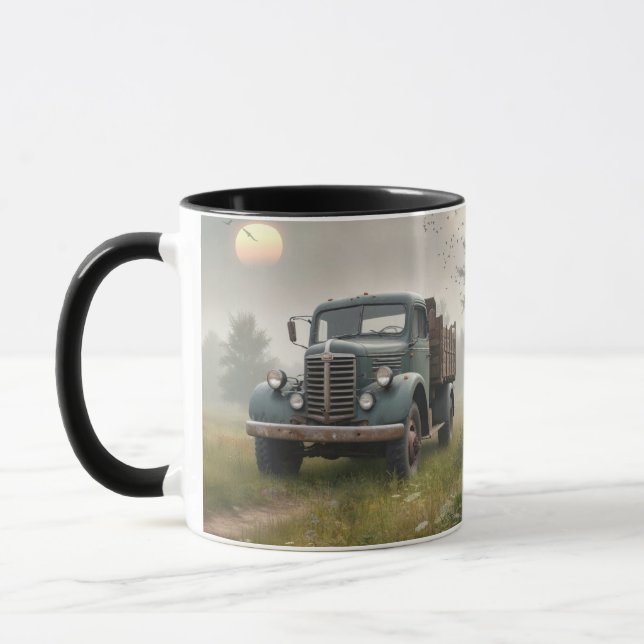Caneca Caminhão Antigo (Esquerda)