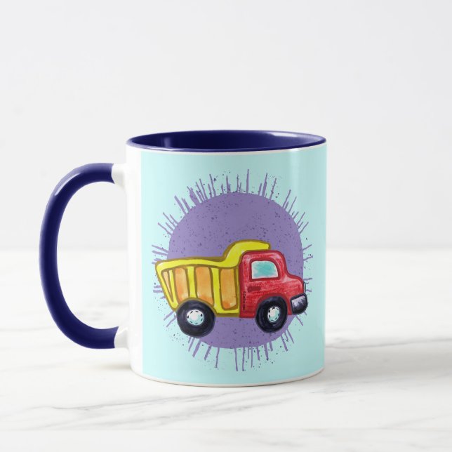 Caneca Caminhão Basculante (Esquerda)