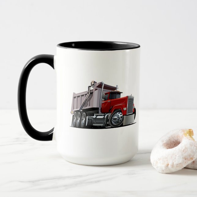 Caneca Caminhão de animação (Com Donut)