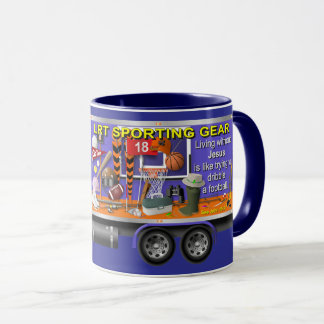 Caneca Caminhão de artes esportivas